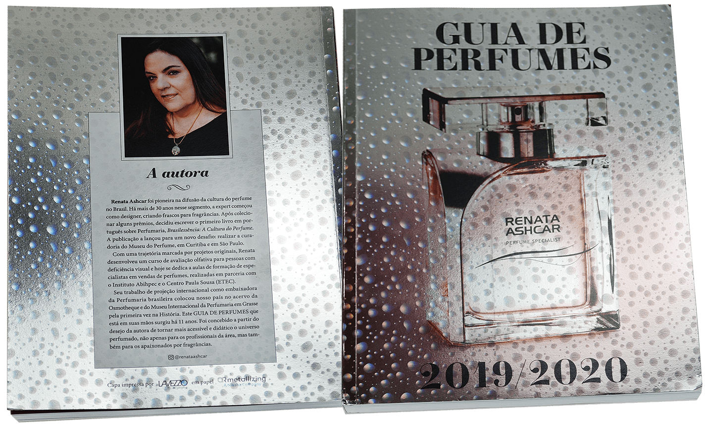 How holography creates the perfect cover for a renowned perfume guide